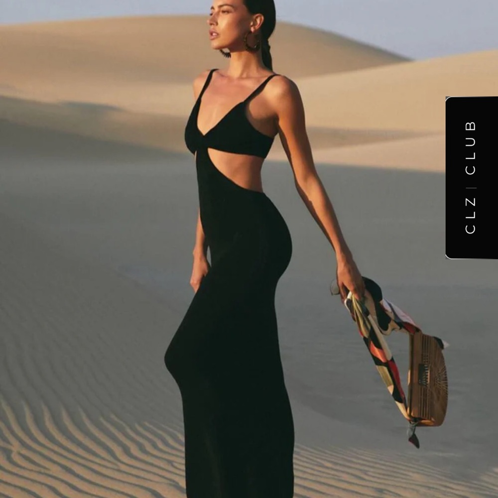 Black Cult Gaia Serita Maxi Dress